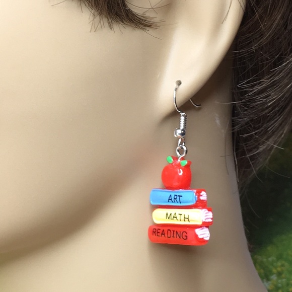 Teacher Earrings - Picture 6 of 7